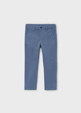 Pantalón Chino Slim Azul Acero Mayoral